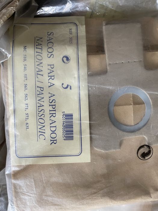 Sacos para aspiradores de todas as marcas