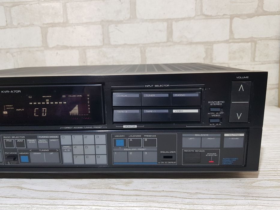 Пульт!FM/AM Стерео ресивер Kenwood KVR-A70 2х73Вт  б/у з  Німеччини