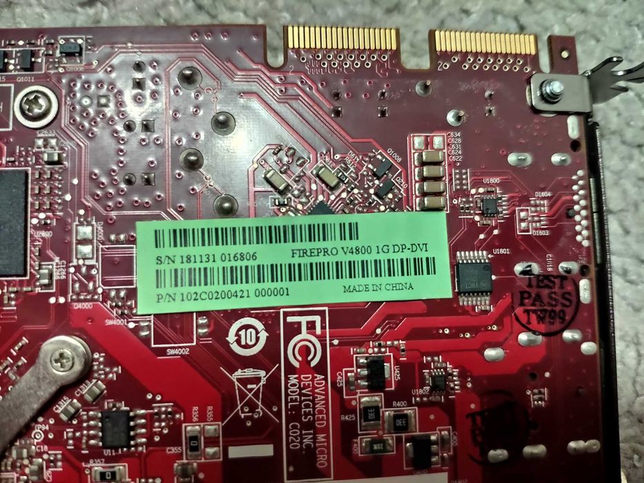 Відеокарта AMD ATI FirePro V4800 1Gb DDR5 128bit