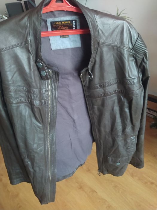 Чоловіча шкіряна куртка s.Oliver (Casual Wear Co.)