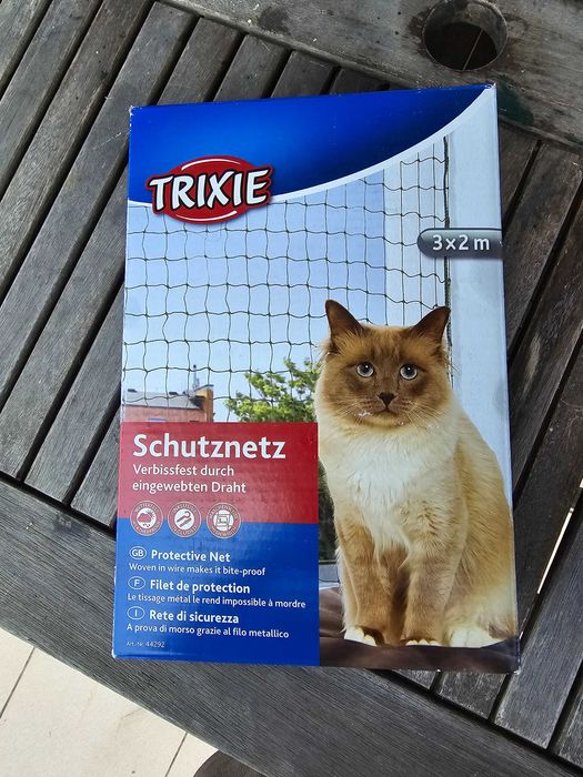 Rede de proteção para gatos