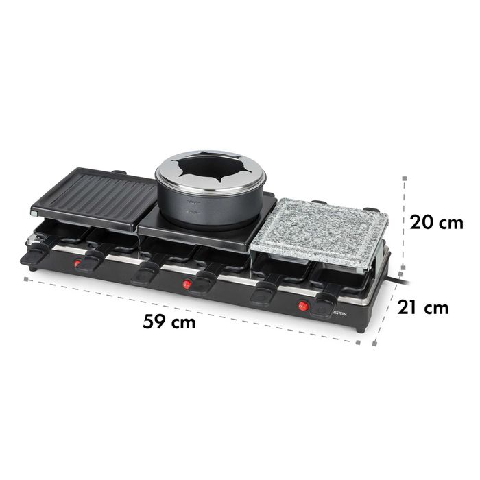Fonduelette XL Grill elektryczny raclette