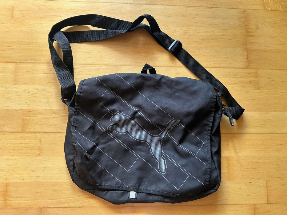 Torba na ramię torba na laptopa PUMA czarna