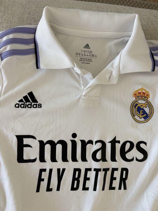 Equipamento Real Madrid crianca
