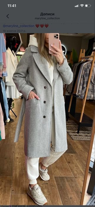 Жіноче пальто весна Maryline