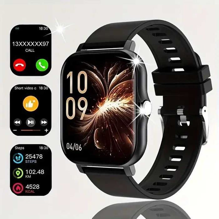 Smartwatch Desportivo compatível c/ Android e iPhone. Novo.
