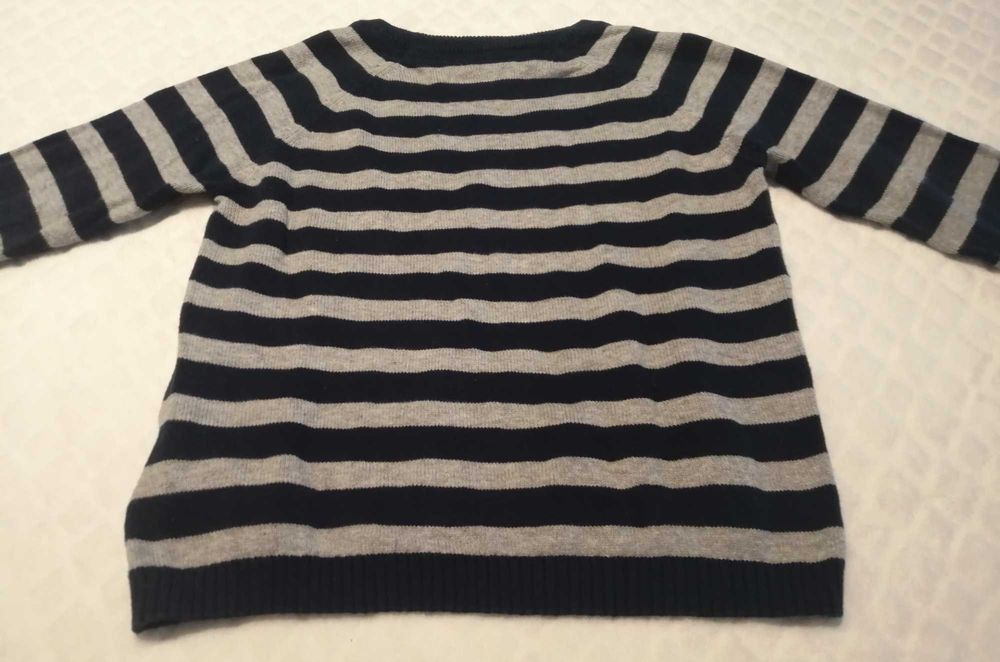 Bluza chłopięca, długi rękaw, Lupilu, 98-104, Paski (Odzież)