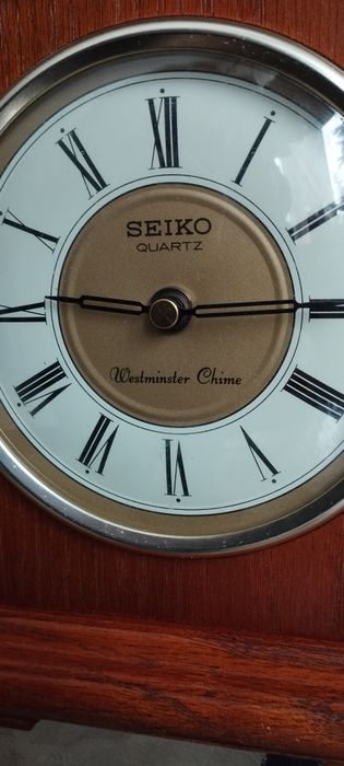 Zegar kominkowy Seiko Quartz Westminster