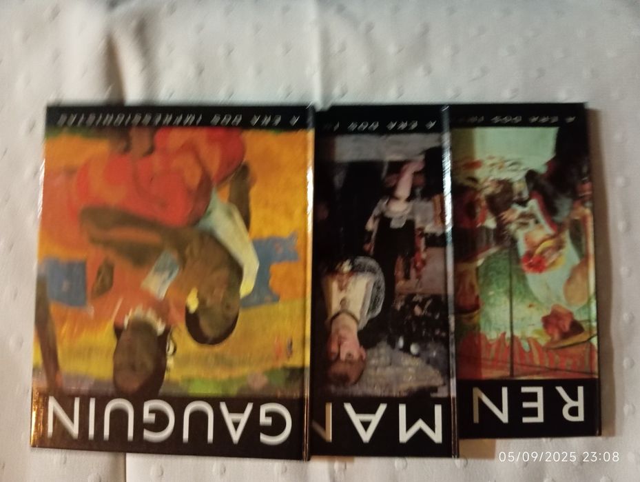 Livros de coleção pintores impressionistas famosos