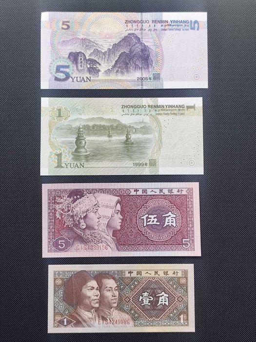 Conjunto Notas China