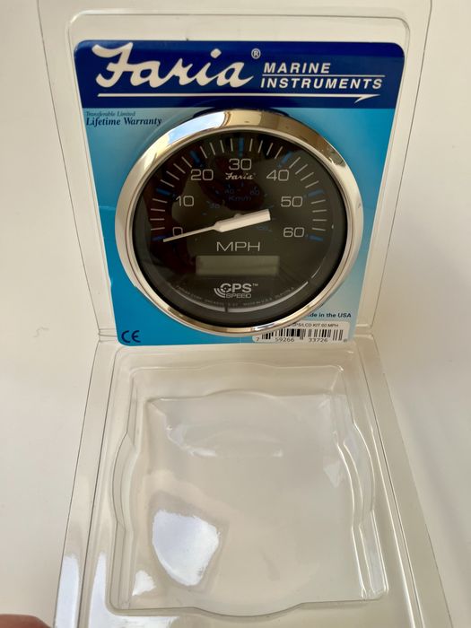 Prędkościomierz Faria GPS NOWY