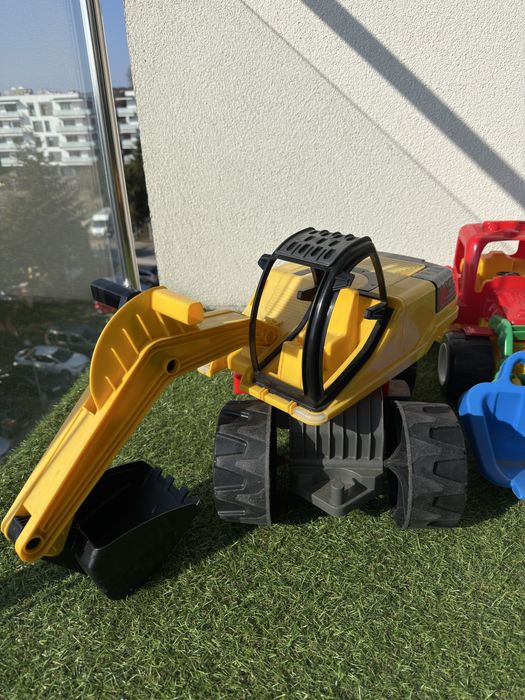 Koparka dla dzieci, traktor zestaw do piaskownicy