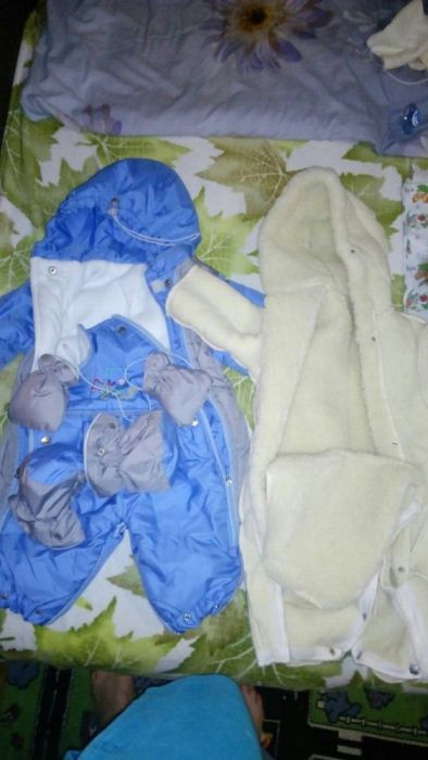 Комбінезон-конверт зима 2 в 1