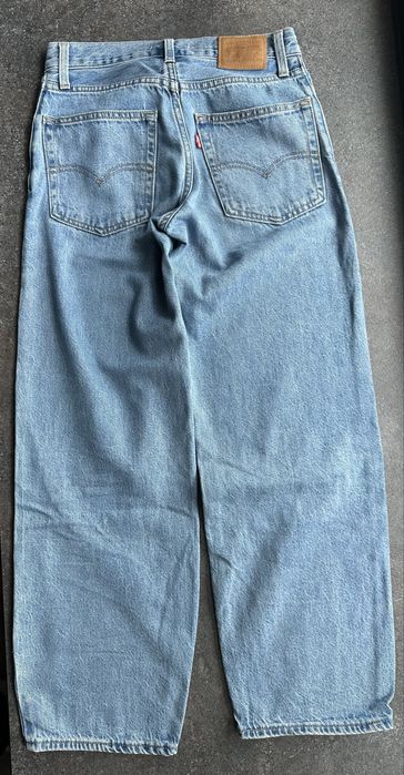 Жіночі блакитні джинси Levis Baggy Dad