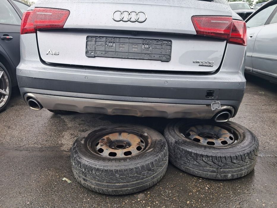 Audi A6 C7 LIFT Allroad zderzak tył kompletny 4 PDC HAK LX7P