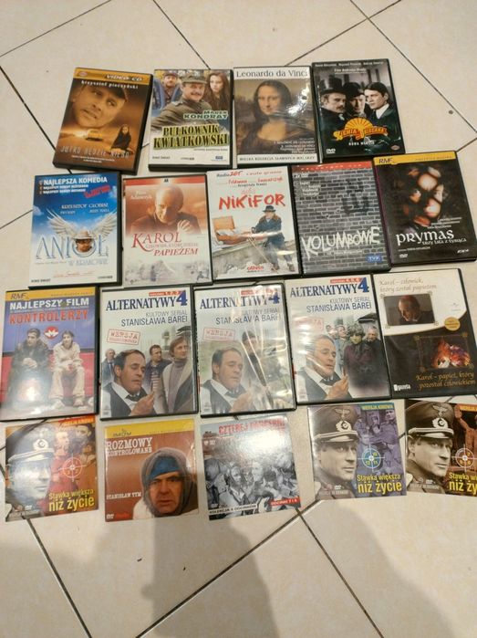 Filmy na DVD róźne