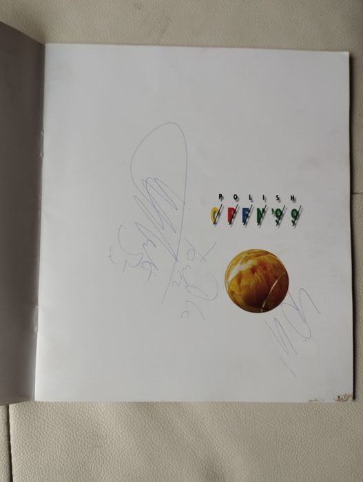 Międzynarodowe mistrzostwa w tenisie, autografy