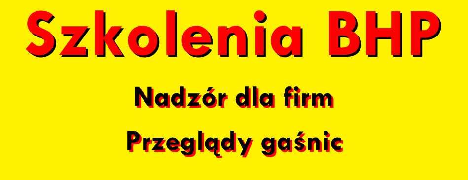 Szkolenia i usługi BHP – Częstochowa i okolice, najlepsze ceny