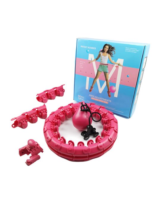 Smart Hula Hop z obciążeniem i masażerem odchudzające 3 kolory Premium