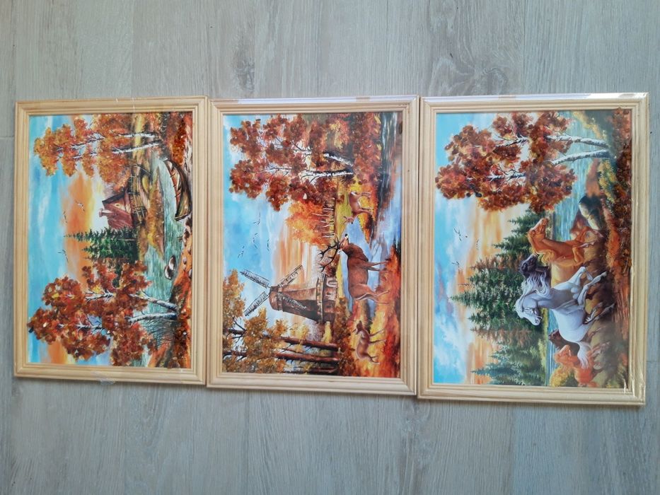 Vende-se os guadros com pedra de Ambar