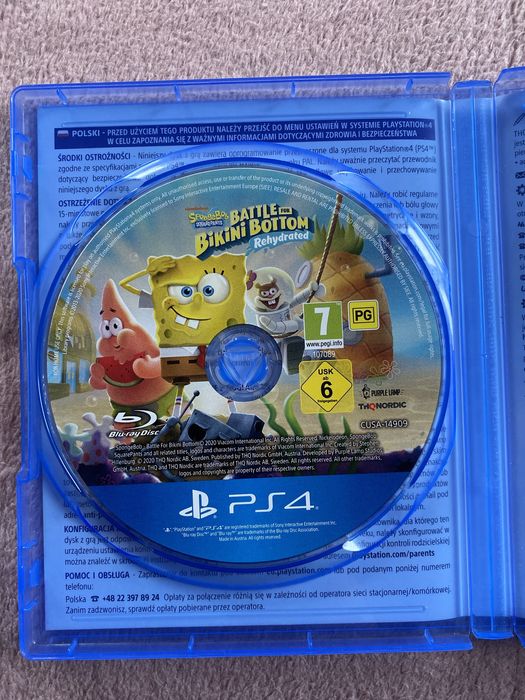 Gra Spongebob Battle for Bikini Bottom ps4