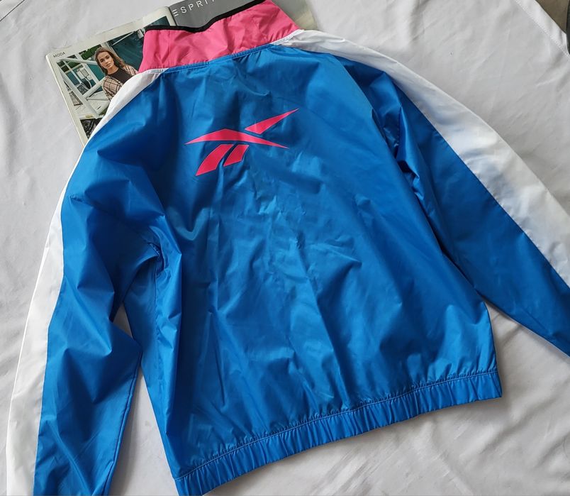 Kurtka Damska Sportowa Wiatrówka Reebok r.S/M