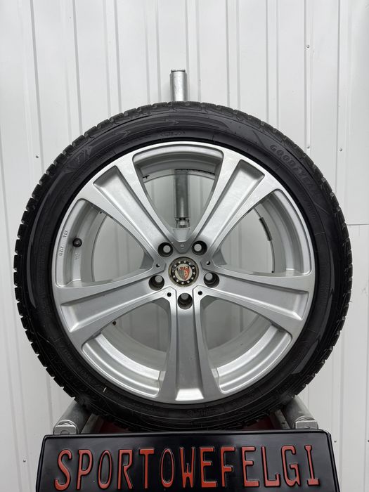 Alufelgi KOMPLET 18 cali 5x112 PLATIN Audi Skoda VW Mercedes Seat OPONY SUPER STAN ZIMA Montaż Wymiana Test Drogowy WYWAŻENIE