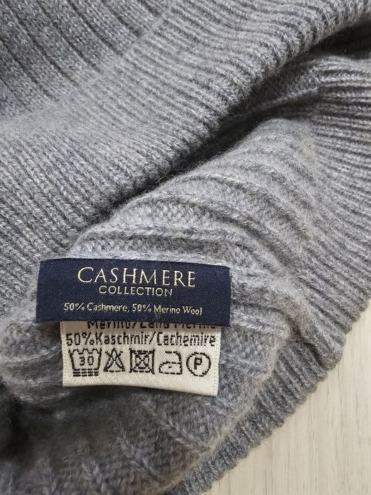 Cashmere  Collection  тоненькая шапка шерсть  мериноса  кашемир