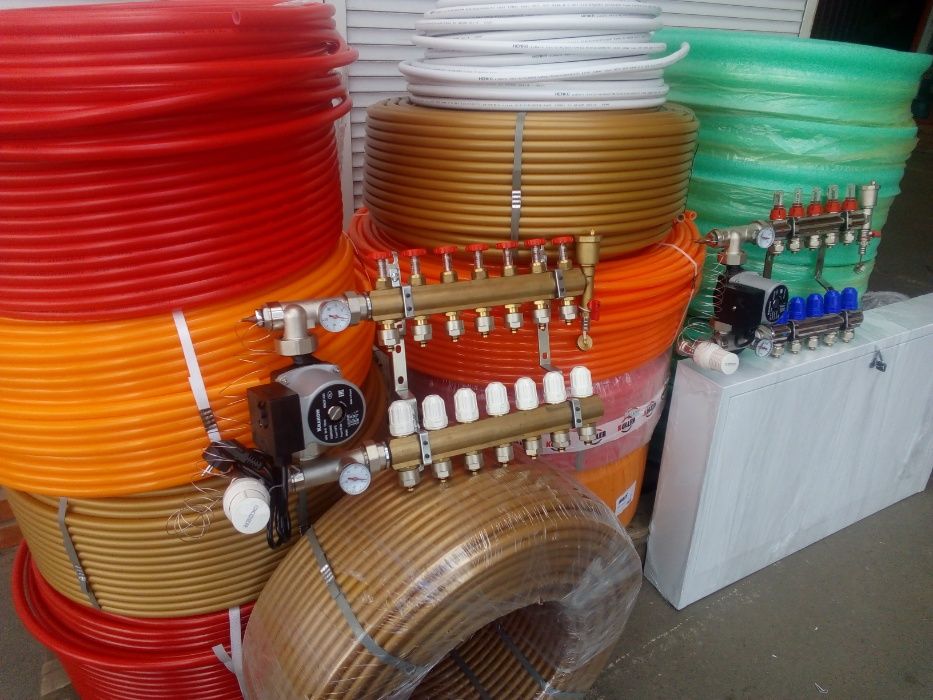 Колектори для теплої підлоги Повний прайс в описі