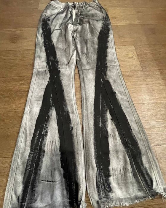 Denim Jeans w stylu Opium Rick Owens