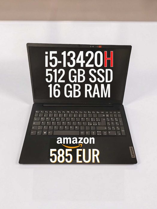 Portátil Lenovo V15 G4 NOVO - Intel Core i5-13420H 16GB RAM 512GB SSD NVMe 15,6"