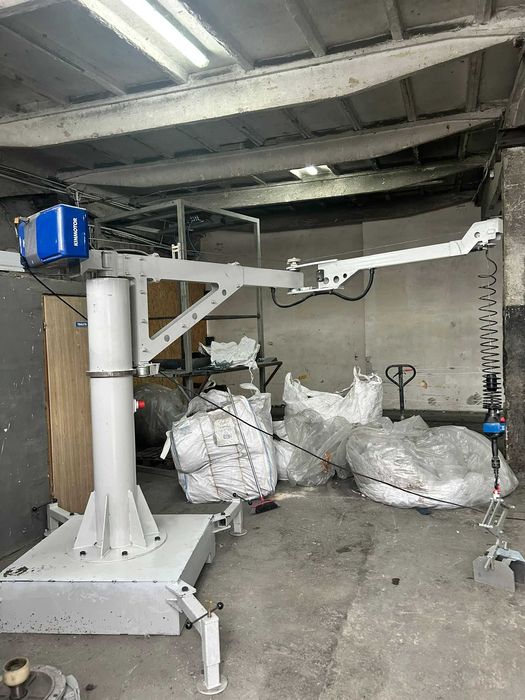 manipulator przemysłowy kolumnowy 100 kg | ramię podnoszące 230V