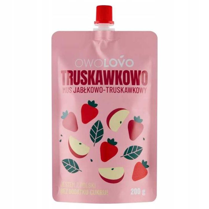 Mus truskawkowo-jabłkowy Owolovo 200 g