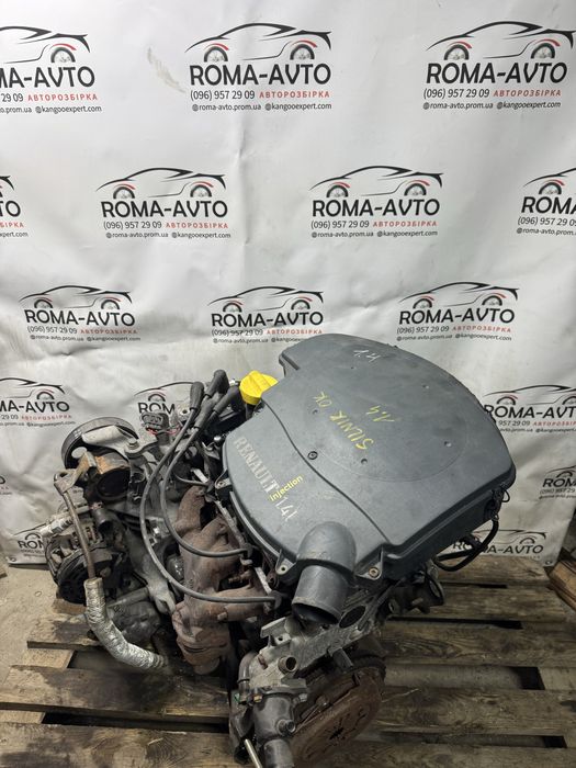 Двигун Renault Dacia Мотор Рено Дачія 1.4ben 8кл Двигатель K7J 700 710