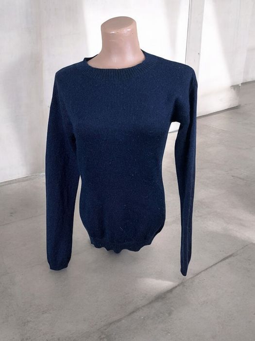 Filippa K roz. M damski granatowy sweter dzianinowy