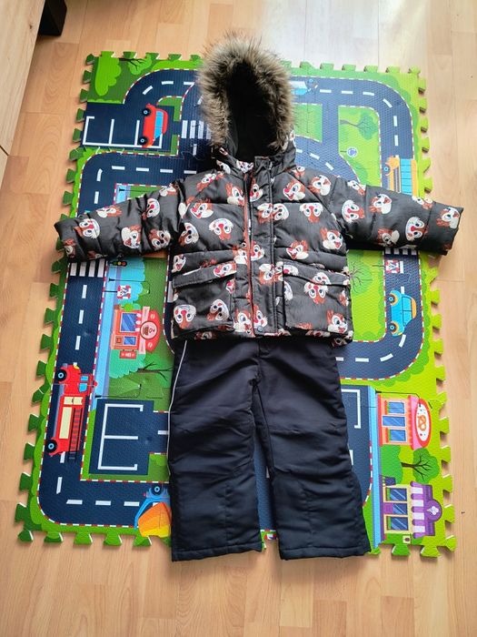 Zestaw zimowy Rezerved 98 kurtka spodnie narciaskie