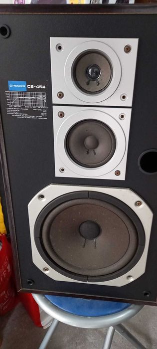 Colunas de som Pioneer CS 454 de 3 Vias