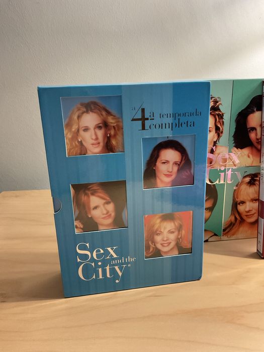 1, 3, 4 e 5 temporada do Sex and the City
