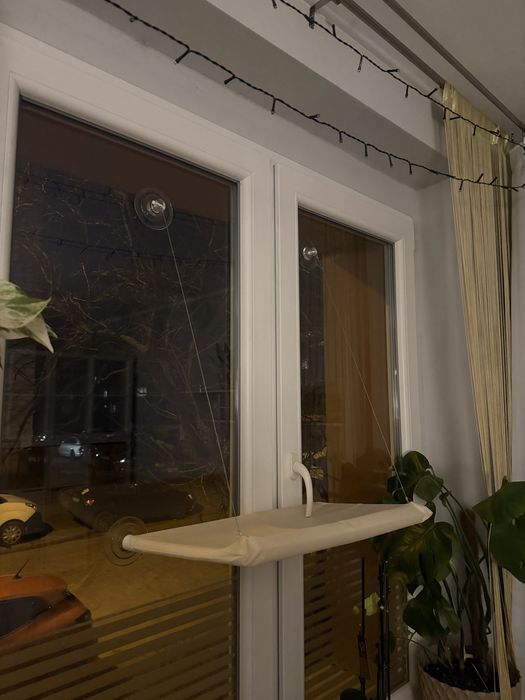 Legowisko siedzisko polka dla kota wiszaca drapak