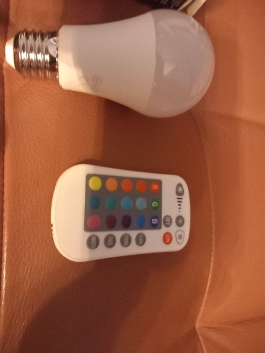 Żarówka E27 LED Ozdobna + Pilot 16 Kolor Livarno