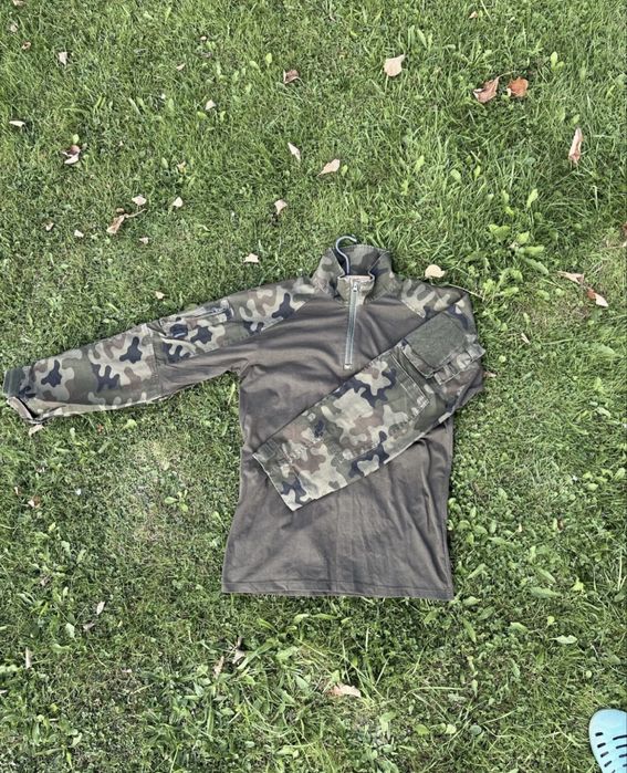 Koszulka zielono czarna