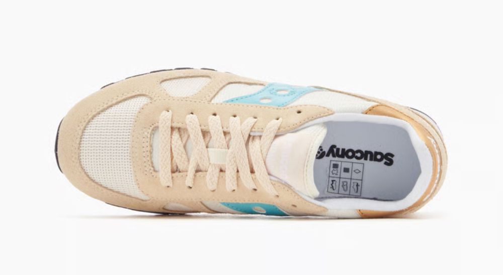 Кросівки Saucony Shadow бежеві нові оригінал спортивні замшеві 44 світ