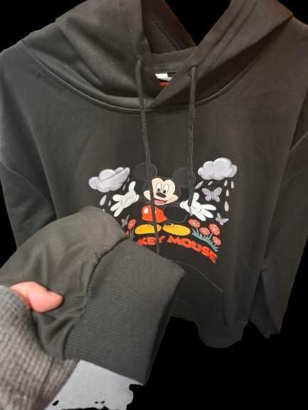 Sweatshirt com capuz preto e em Cinza sem Capuz - M Grande