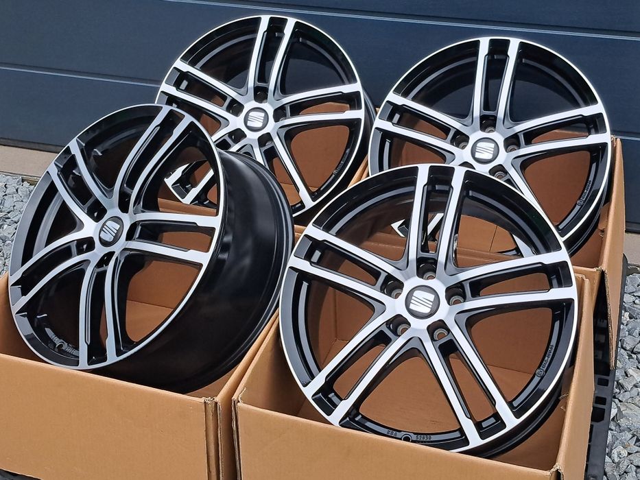 Alufelgi SEAT 19 5x112 Leon Exeo Altea Toledo Freetrack Ateca ET49 DEZENT