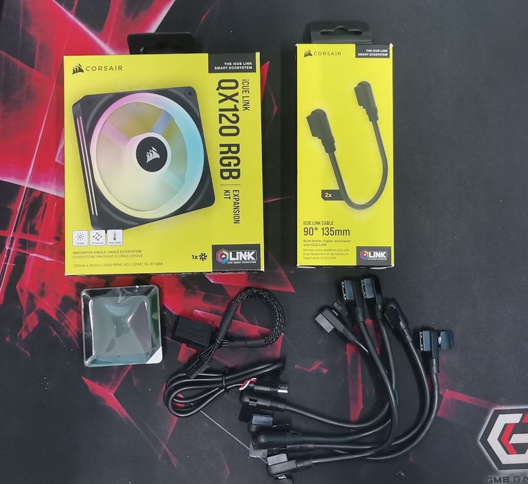 Corsair iCUE LINK RGB Kit + Hub + Kable | NOWE |