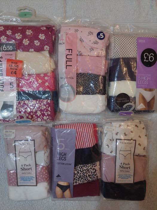 Наборы новых женских трусиков