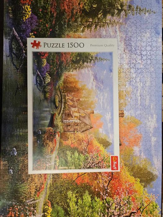 Puzzle Trefl 1500 elementów używane