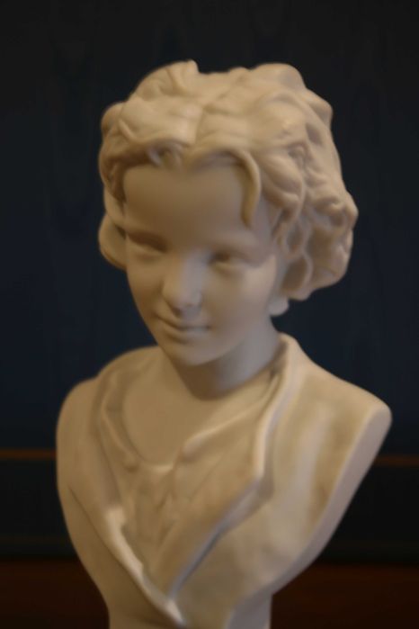 Escultura em biscuit Flor Agreste