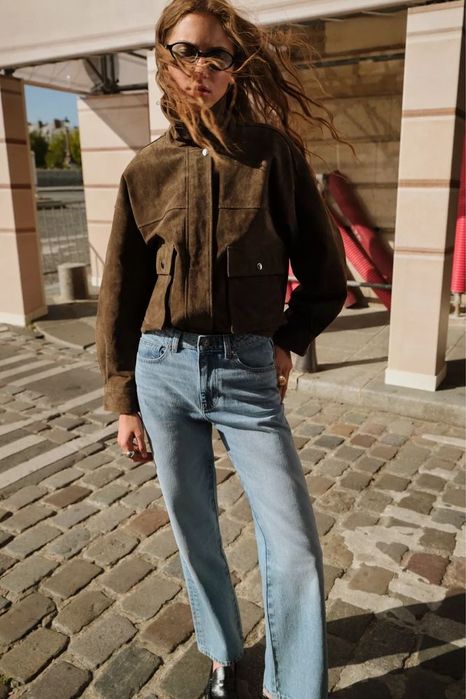 Прямі джинси ZARA