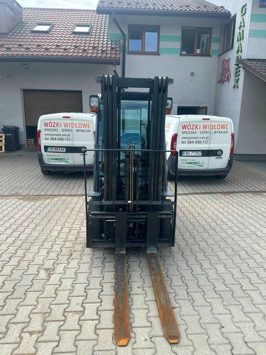 Wózek widłowy Toyota 02-8FGF25, 2,5t, LPG, 2015, Triplex 4,7m, 1630mth